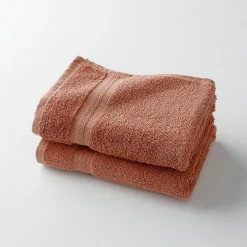 Collectie effen handdoeken 420 g/m2 met zacht comfort