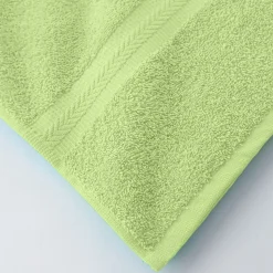 Collectie effen handdoeken 420 g/m2 met zacht comfort