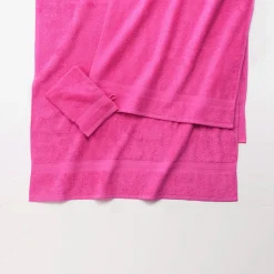 Collectie effen handdoeken 420 g/m2 met zacht comfort