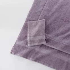 Collectie effen handdoeken 420 g/m2 met zacht comfort