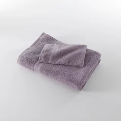 Collectie effen handdoeken 420 g/m2 met zacht comfort
