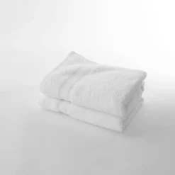 Collectie effen handdoeken 420 g/m2 met zacht comfort