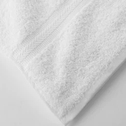 Collectie effen handdoeken 420 g/m2 met zacht comfort