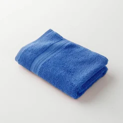 Collectie effen handdoeken 420 g/m2 met zacht comfort