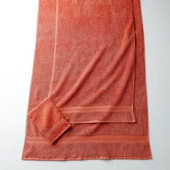 Collectie effen handdoeken 420 g/m2 met zacht comfort