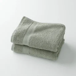 Collectie effen handdoeken 420 g/m2 met zacht comfort