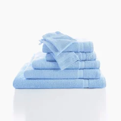 Collectie effen handdoeken 420 g/m2 met zacht comfort