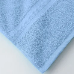 Collectie effen handdoeken 420 g/m2 met zacht comfort