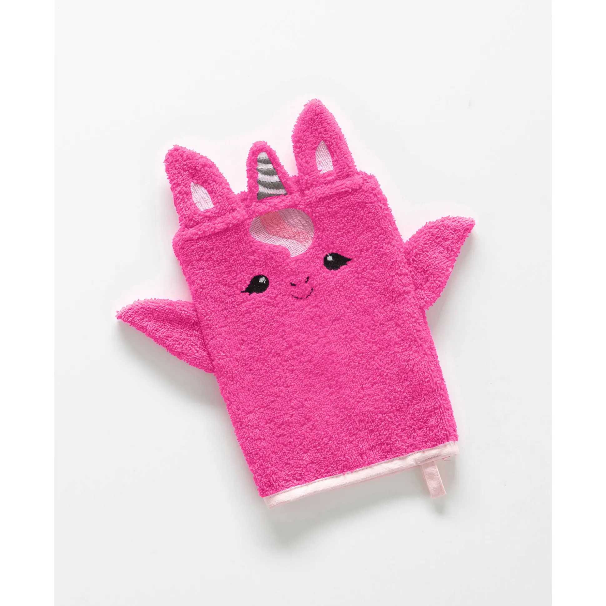 Collectie in badstof voor kids, geborduurde eenhoorn, gepersonaliseerd