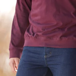 Comfortabel Henley T-shirt met lange mouwen - set van 2