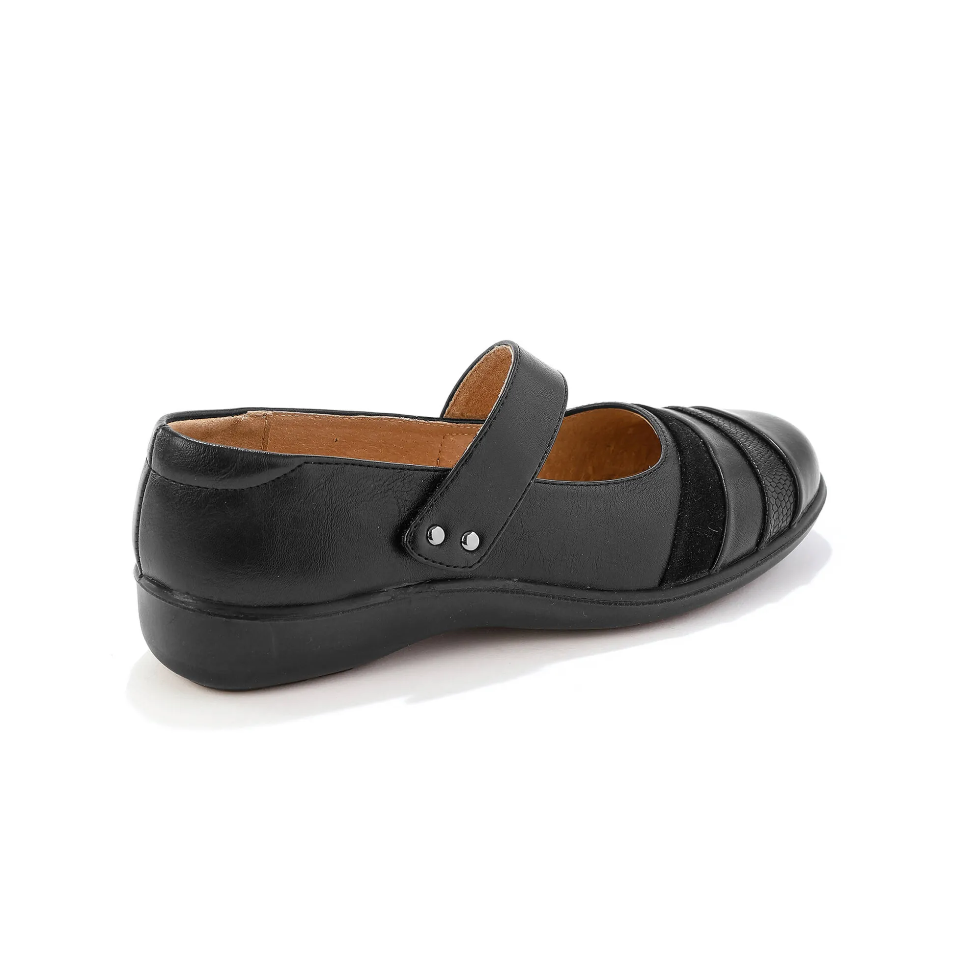 Comfortabele, brede schoenen met scratchsluiting