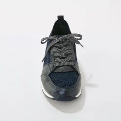 Comfortabele sneakers met fantasietricot