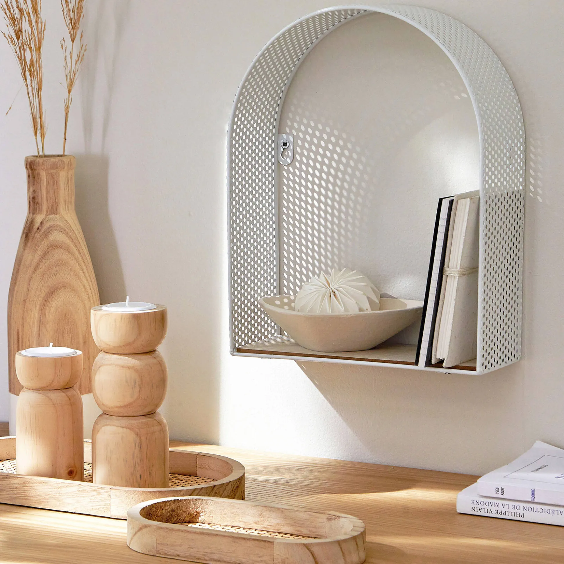 Decoratief muurrekje
