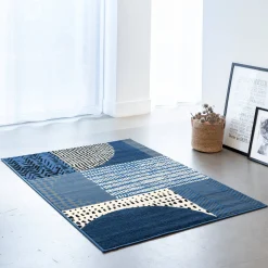 Decoratief tapijtje met geometrisch motief