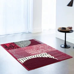 Decoratief tapijtje met geometrisch motief