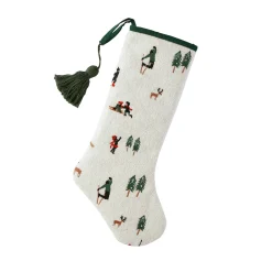 Decoratieve kerstsok