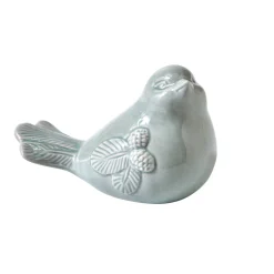 Decoratieve vogel in keramiek