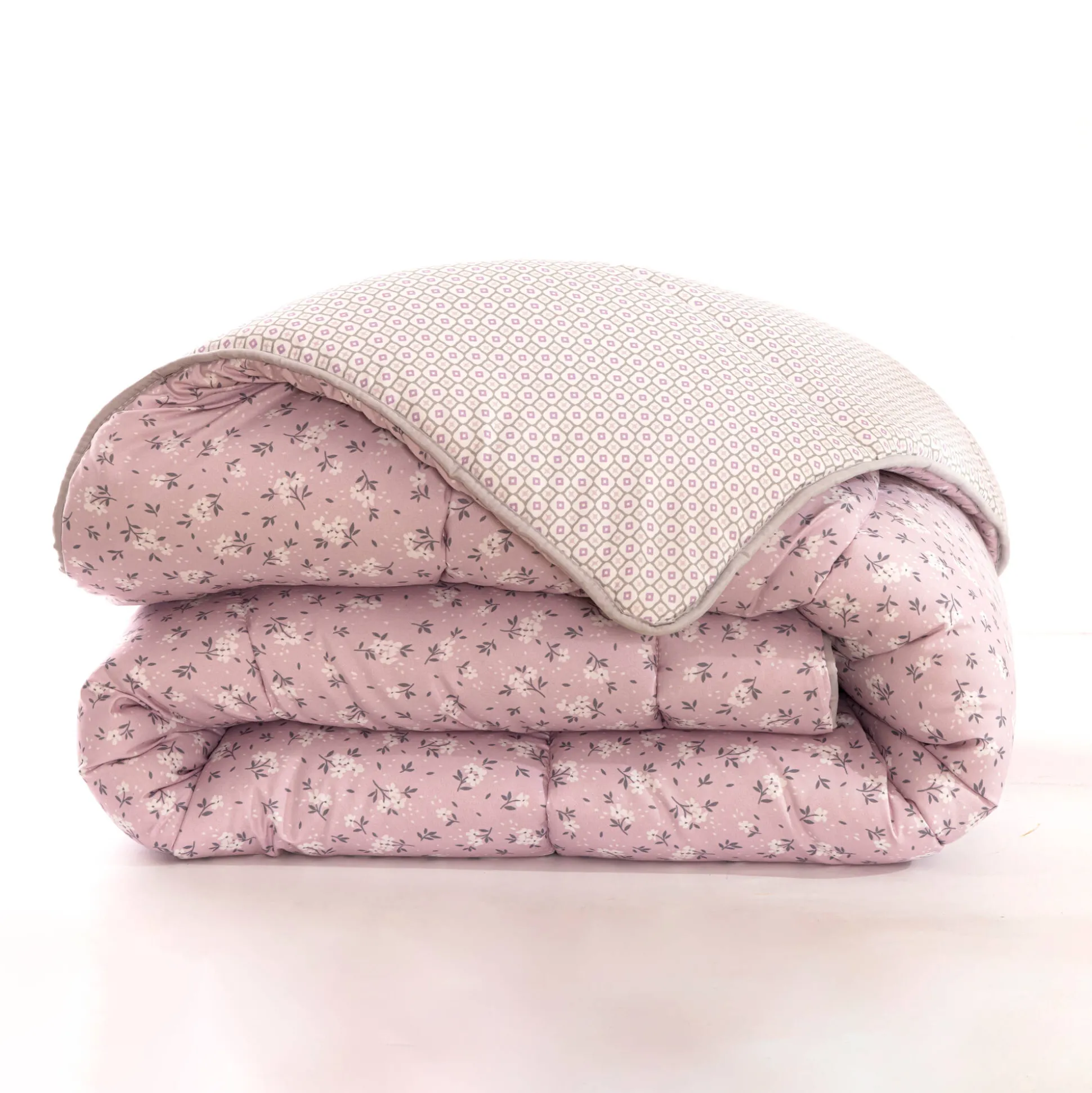 Dekbed in bedrukte microvezel Printemps 200 g/m2