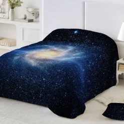 Dekbed in bedrukte microvezel Galaxy 200g/m2