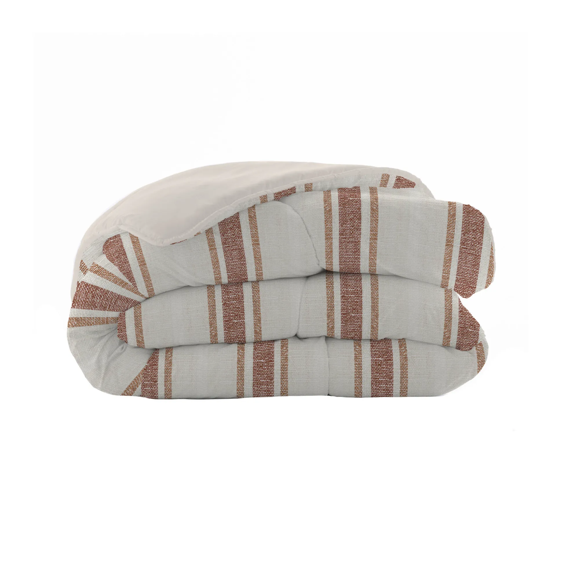 Dekbed in microvezel met bajadèrestrepen 200 g/m²