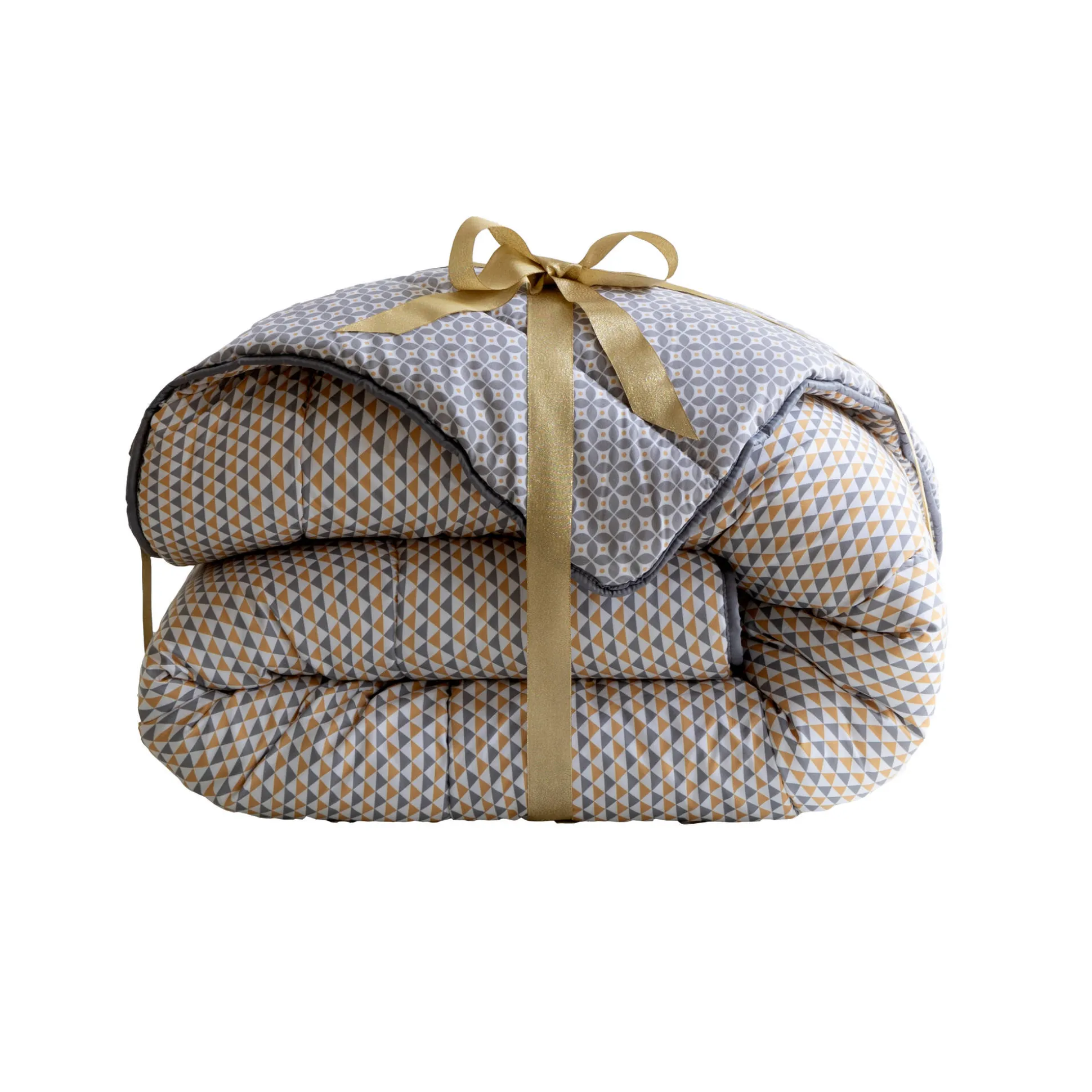 Dekbed in microvezel met grafische print 400 g/m2