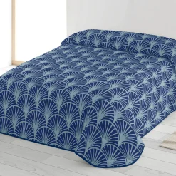 Dekbed in microvezel, palmbomenprint, 200 g/m²