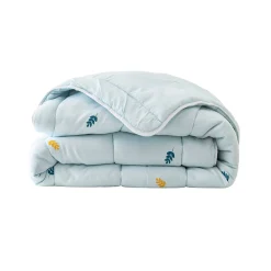 Dekbed in microvezel, plantenprint, 200 g/m2