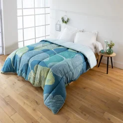 Dekbed in polyester met Gingko print - 200g/m2