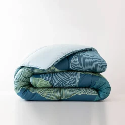 Dekbed in polyester met Gingko print - 200g/m2