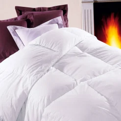 Dekbed met wit ganzendons in prestigeversie, voor frisse slaapkamer