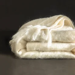 Deken in Angora mohairwol