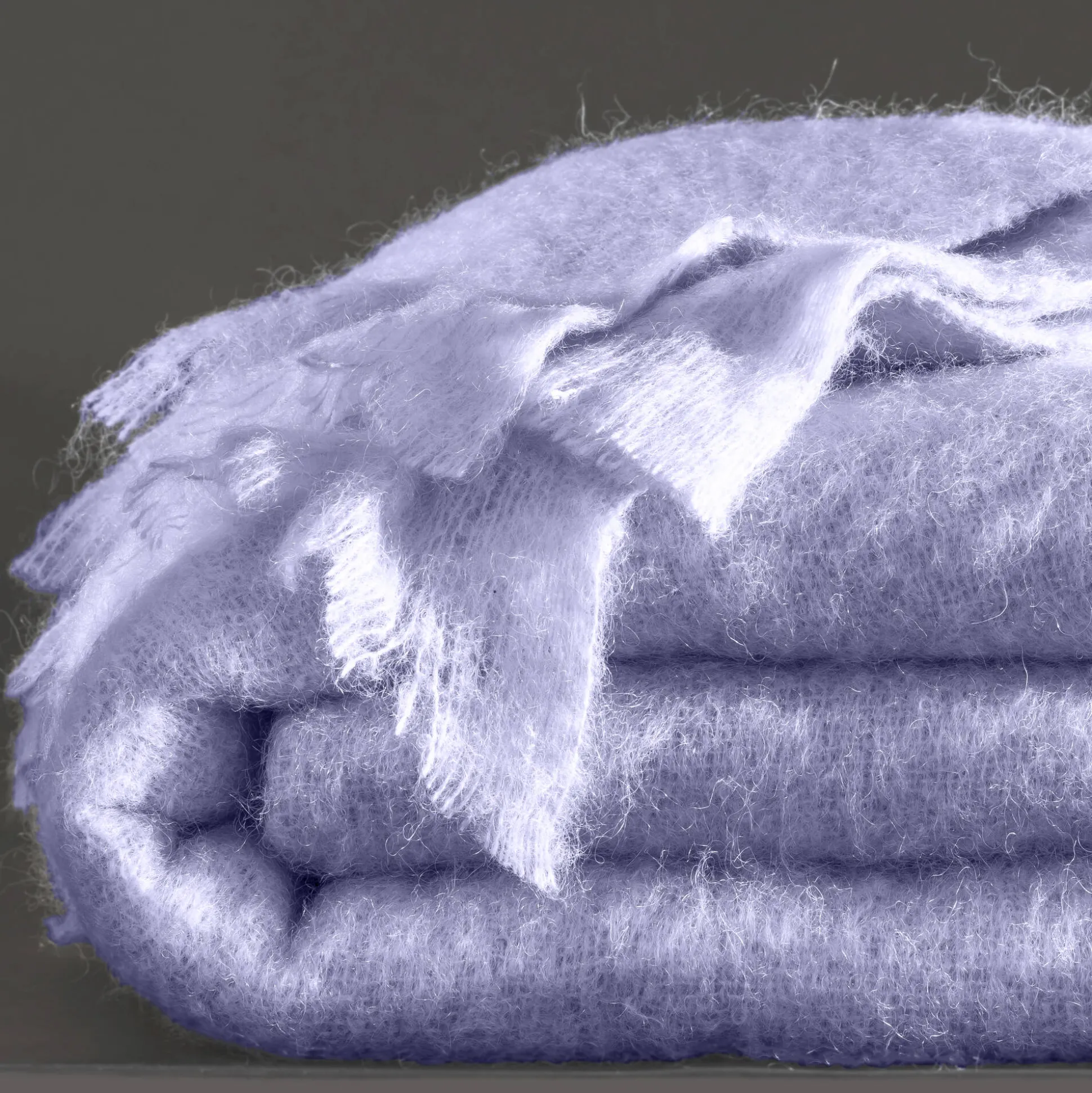 Deken in Angora mohairwol