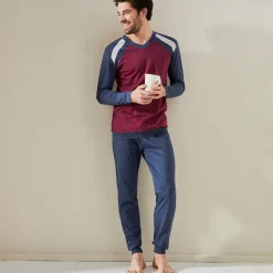 Driekleurige pyjama - set van 2