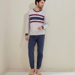 Driekleurige pyjama - set van 2