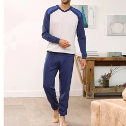 Driekleurige pyjama - set van 2