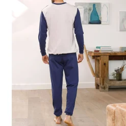 Driekleurige pyjama - set van 2
