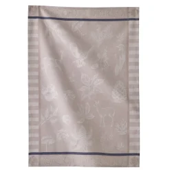 Droogdoek in jacquardkatoen met bosthema - set van 3