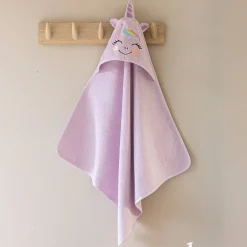Eenhoorn babybadcape