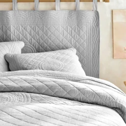 Effen bedsprei in boutisstijl Cassandre