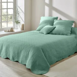 Effen bedsprei in boutisstijl Cassandre