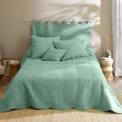 Effen bedsprei in boutisstijl Cassandre