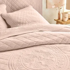 Effen bedsprei in boutisstijl Cassandre