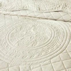 Effen bedsprei in boutisstijl Cassandre