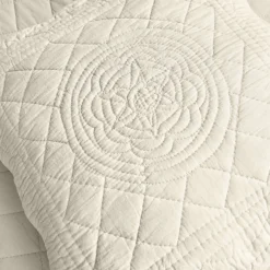 Effen bedsprei in boutisstijl Cassandre