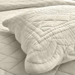 Effen bedsprei in boutisstijl Cassandre