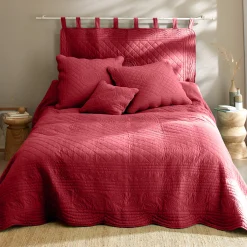 Effen bedsprei in boutisstijl Cassandre