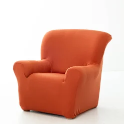Effen, bi-rekbare hoes voor fauteuil en zitbank