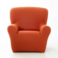 Effen, bi-rekbare hoes voor fauteuil en zitbank