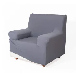Effen, bi-rekbare hoes voor fauteuil en zitbank