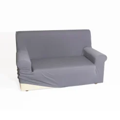 Effen, bi-rekbare hoes voor fauteuil en zitbank